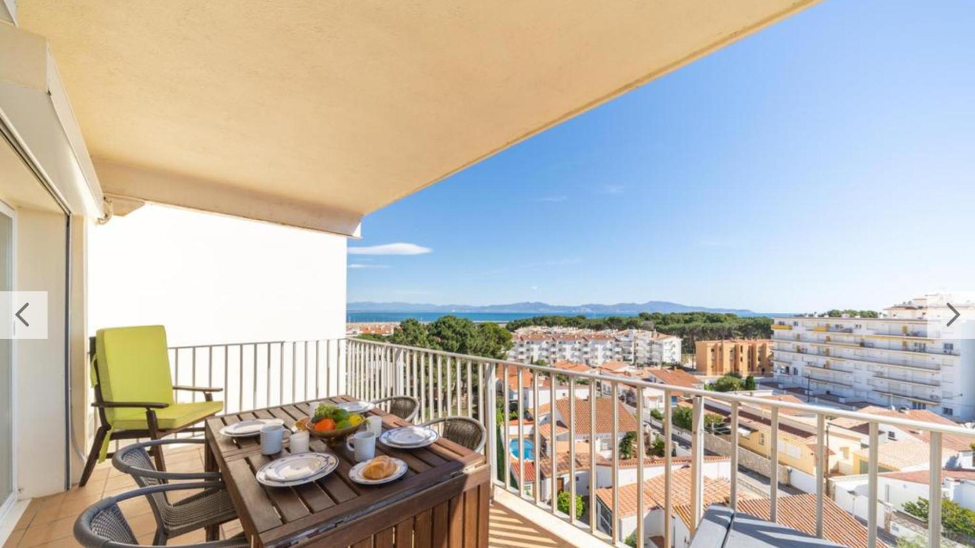 Orsa-Atico Con Vista Al Mar Y Piscina Daire L' Escala Dış mekan fotoğraf